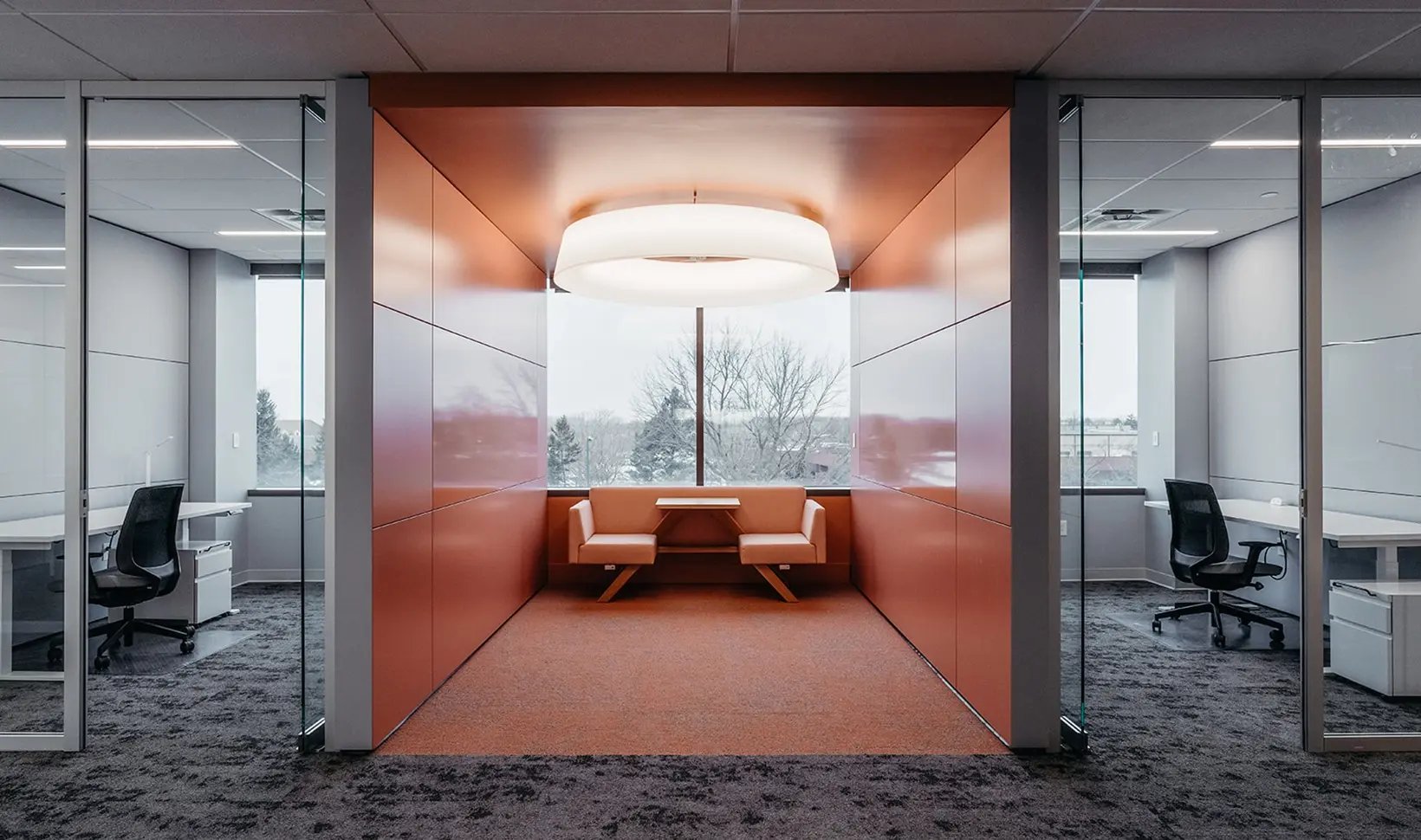 Alcove between offices