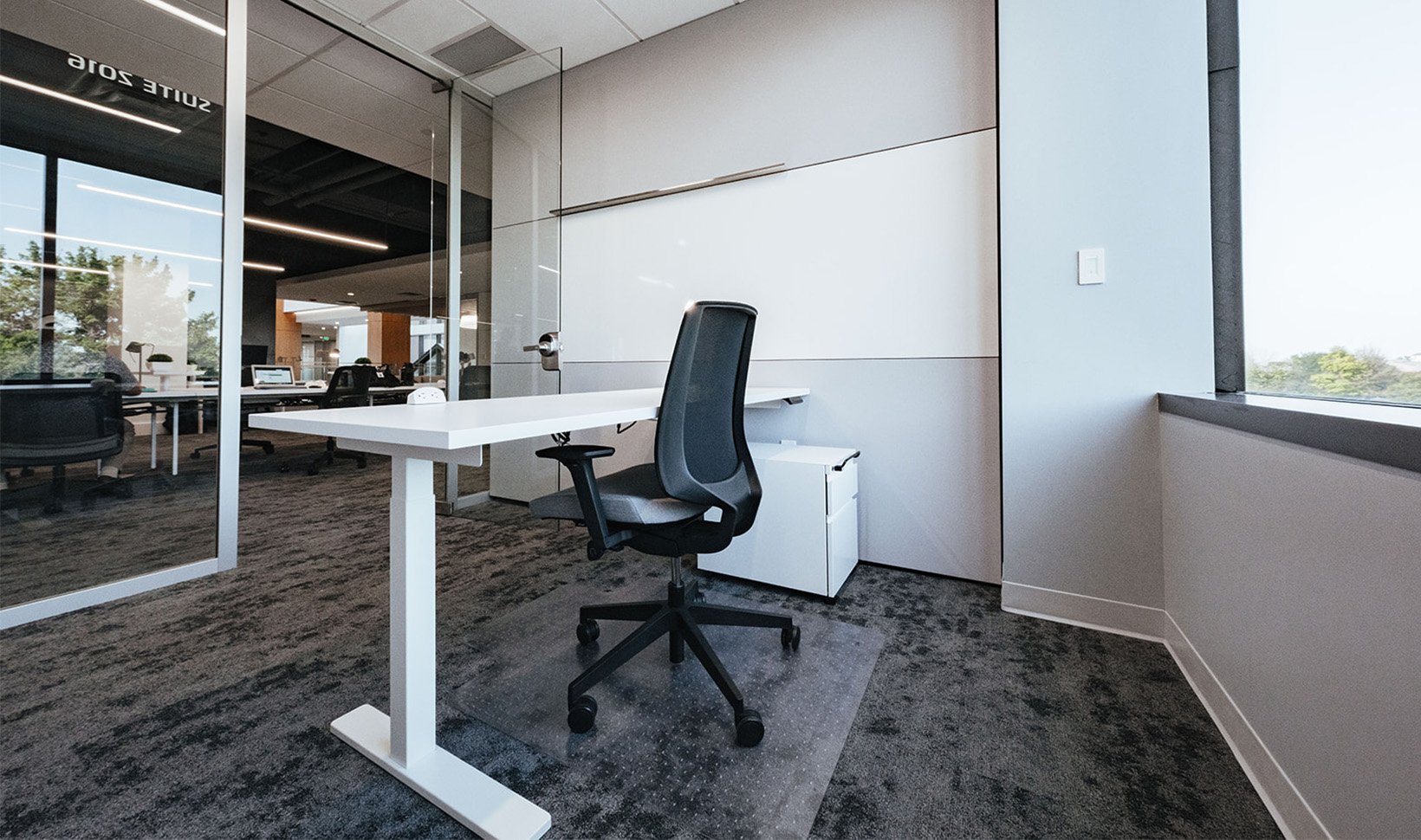 Reverse Exterior Office